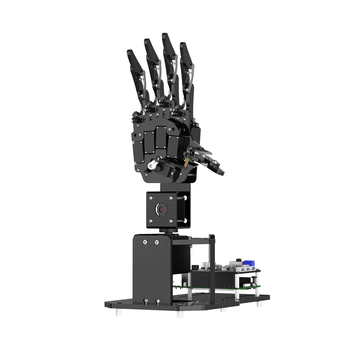 Hiwonder uHandPi Raspberry Pi 5 AI Robotic Hand, AI Vision Recognition and Tracking, Python Programming, Deep Learning Hiwonder uHandPi Raspberry Pi 5 AI Robotic Hand, AI Vision Recognition and Tracking, Python Programming, Deep Learning